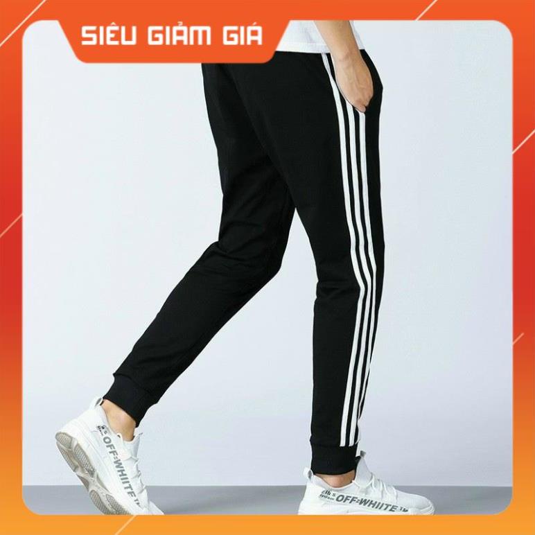 Quần thể thao nam, Quần Jogger Nỉ Thun Trơn Nam Nữ, quần nỉ trơn nam nữ, quần nỉ 3 sọc