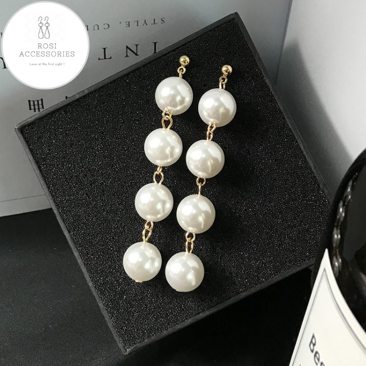 Khuyên Tai Nữ Dáng Dài Rubi