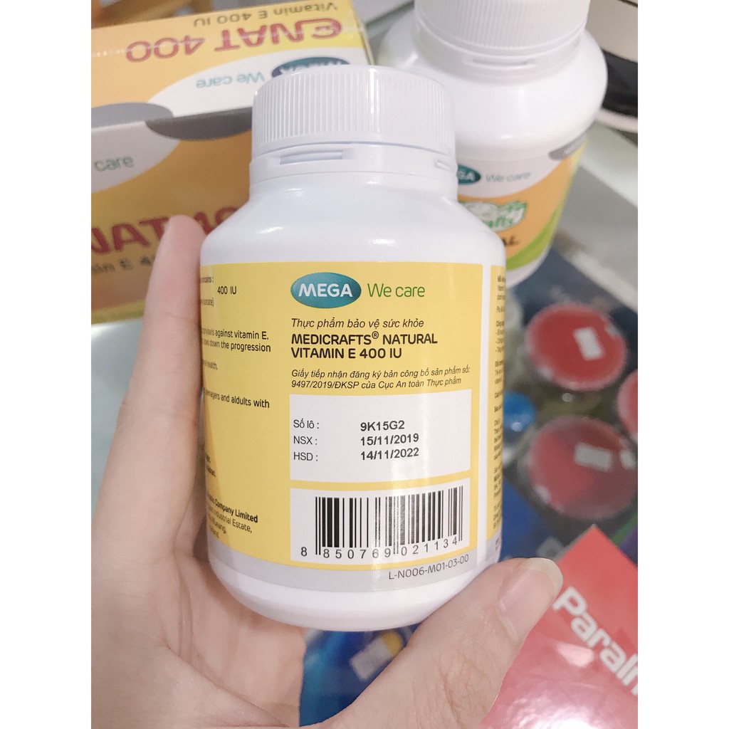 ENAT 400 IU-Bổ sung và dự phòng thiếu hụt vitamin E | BigBuy360 - bigbuy360.vn