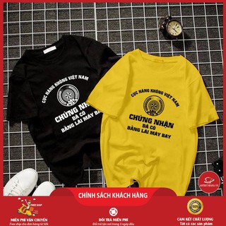 Áo Phông Unisex Giá Rẻ (Áo Màu Vàng)
