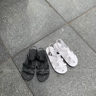 Giày sandal basic nam nữ học sinh sinh viên đế bệt