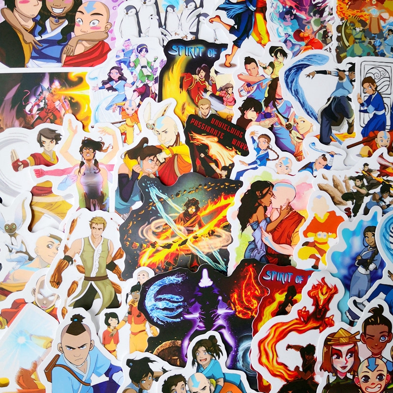 ❉ Avatar：The Last Airbender - Series 02 Cartoon TV Shows Stickers ❉ 50Pcs/Set DIY Mixed Fashion Doodle Decals Stickers