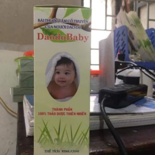 Nước tắm thảo dược Dao Đỏ cho bé