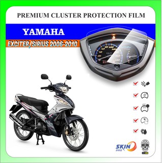 Miếng dán PPF bảo vệ mặt đồng hồ xe YAMAHA EXCITER 2006 ĐẾN 2010 - SIRIUS CƠ
