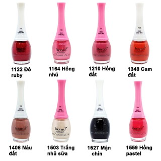 Sơn móng tay nhanh khô Aroma Nail Polish Cao cấp Hàn Quốc 12ml