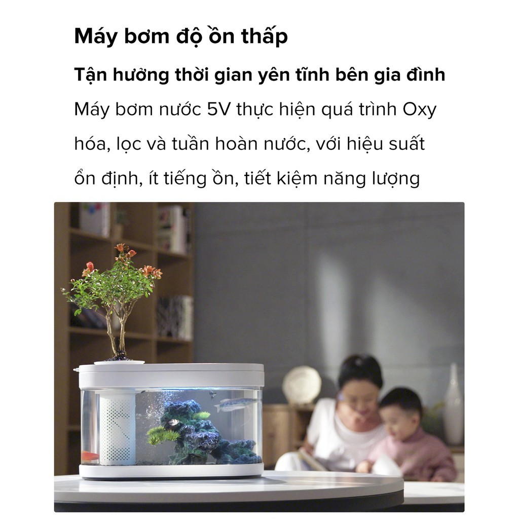 Bể nuôi cá tự độn thông minh Xiaomi HF-JHYG001