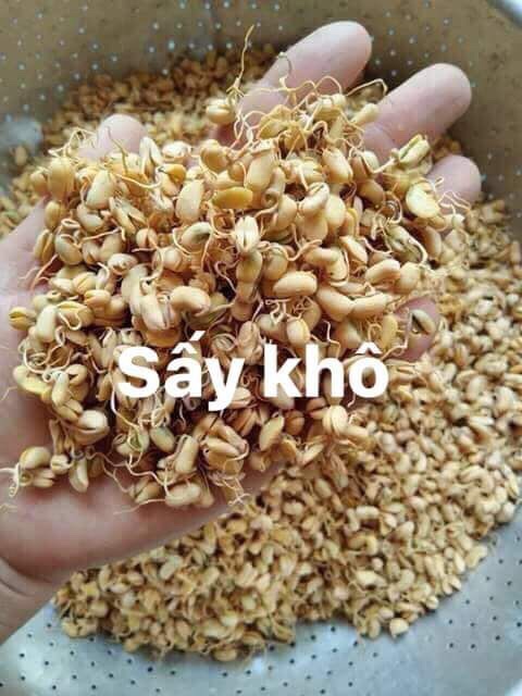 Sỉ 5 hộp mầm đậu nành nguyên sơ có mã vạch bao check