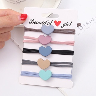 Dây cột tóc trái tim