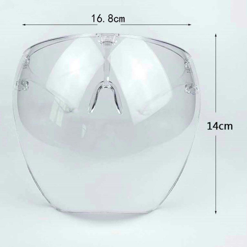 Mặt nạ kính bảo hộ FACE SHIELD chống giọt bắn, chống bụi bảo vệ mắt, hàng đẹp, chất lượng cao  [ KHẨU TRANG NHỰA ] | BigBuy360 - bigbuy360.vn