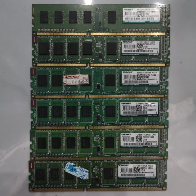 Ram 2gb ddr2, ddr3 các loại bóc máy dùng tốt bus 800, 1333, 1600 | BigBuy360 - bigbuy360.vn