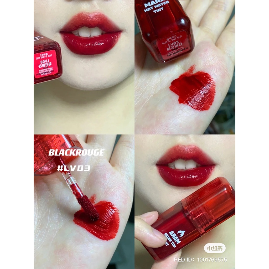 [SON MẪU MỚI] Son kem Black Rouge Mara Hot Water Tint LV00 LV01 LV02 LV03 LV04 LV05