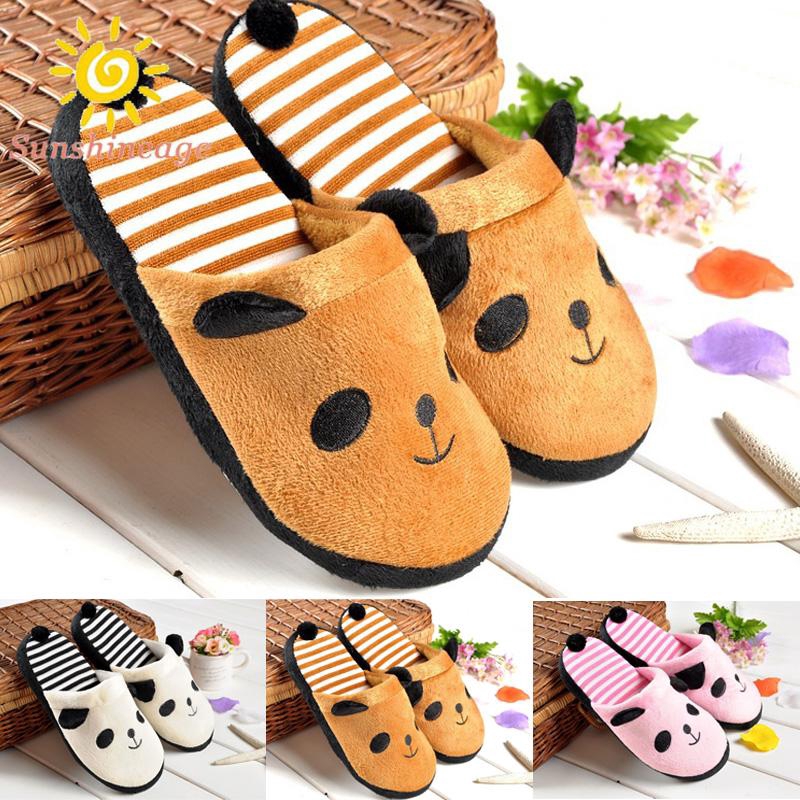 Dép Bông Đi Trong Nhà Hình Gấu Trúc Dễ Thương