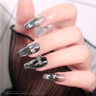 Set 4 Charm nơ đá đính móng CN-01 02