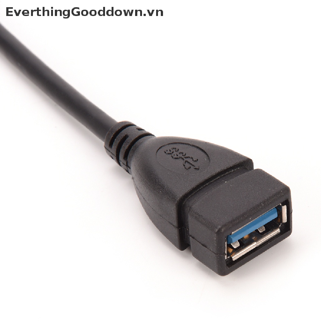 Everthingood Dây Cáp Mở Rộng USB 3.0 Bẻ Góc 90o