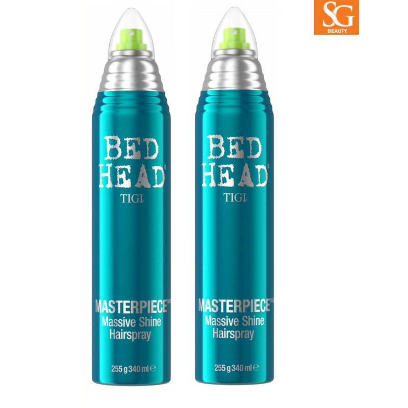 Keo xịt bóng tóc TIGI Bed Head Masterpiece Shine Hairspray 300ml giữ nếp độ cứng trung bình, mua nhiều giá rẻ