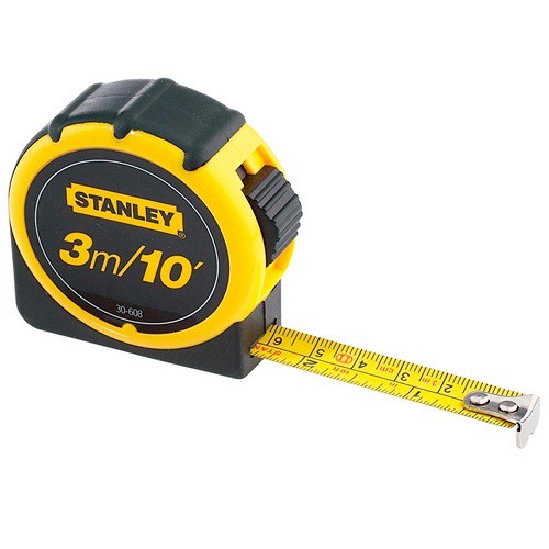 STANLEY THƯỚC CUỐN THÉP 30-608L 3M