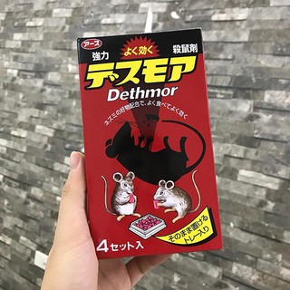 Thuốc diệt chuột Dethmor Nhật Bản - thuốc diệt chuột - diệt chuột