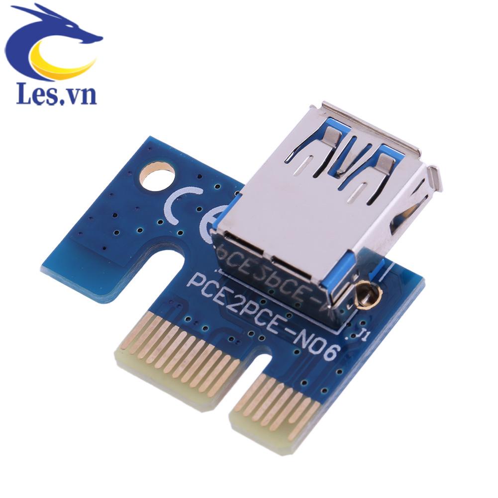 Bộ Chuyển Đổi Pcie X1 PCI E 1X Sang USB 3.0 Đầu Cái Cho PCI