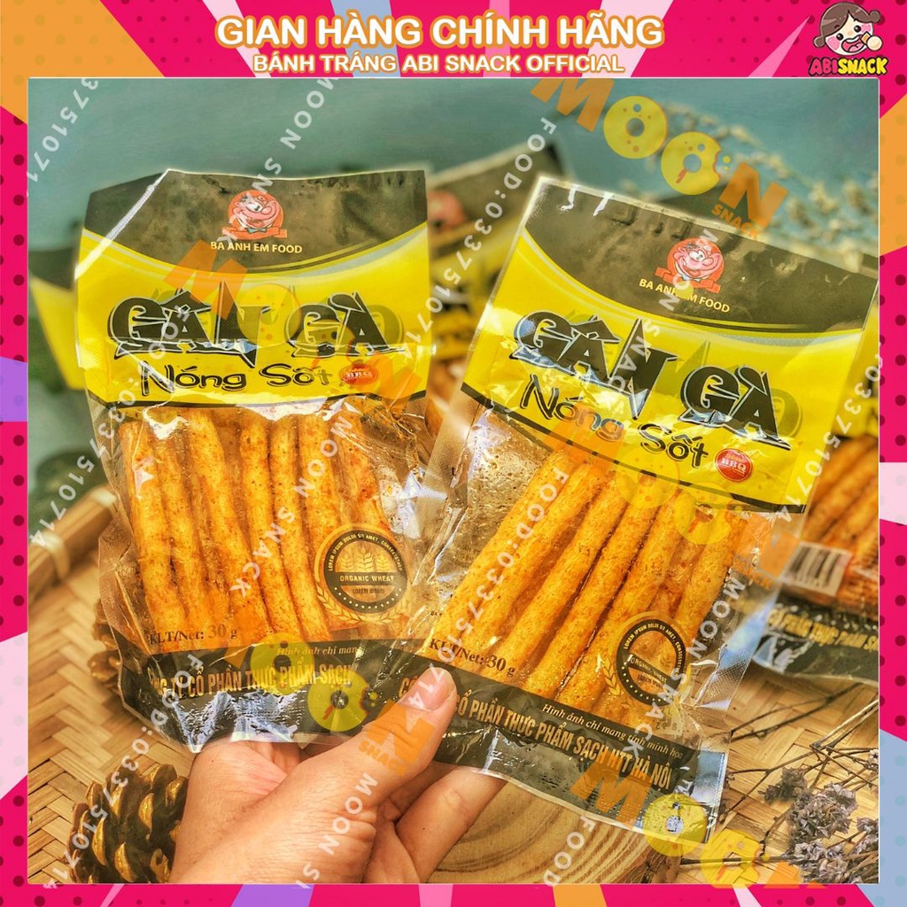 Combo 10 gói gân gà nóng sốt ba anh em food