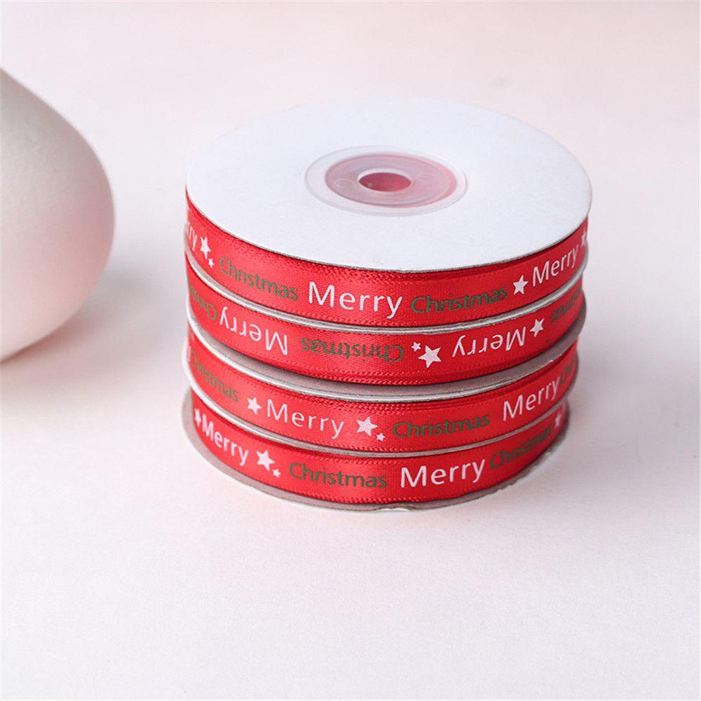 DORAW Cuộn Dây Ruy Băng Trang Trí Giáng Sinh 25 Yards