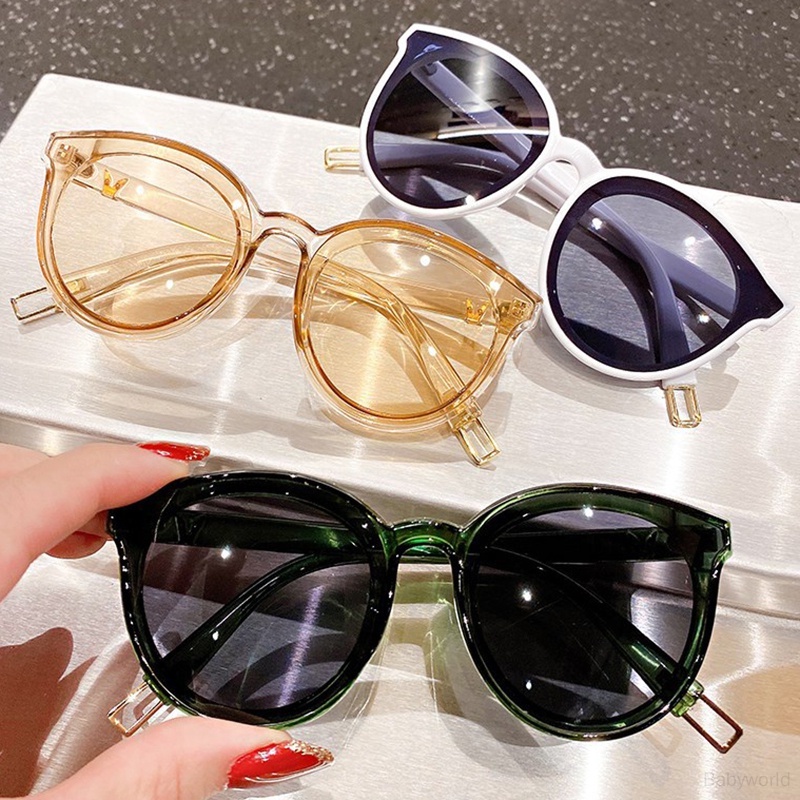 Kính Mát Chống Tia UV Màu Sắc Đơn Giản Phù Hợp Cho Mùa Hè Dành Cho Bé Trai Và Bé Gái