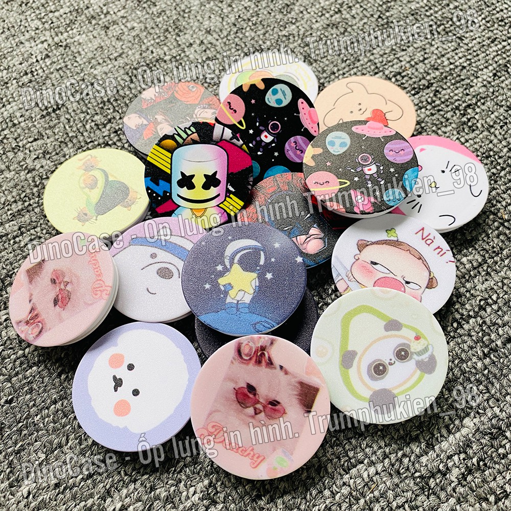 [Chọn ngẫu nhiên] Giá Đỡ Chống Lưng Popsocket Cho Phụ Kiện pop Điện Thoại Tai Nghe Bluetooth Airpods Pin Dự Phòng | BigBuy360 - bigbuy360.vn