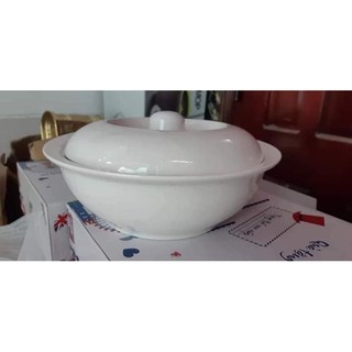 Thố sứ có nắp 9in(24cm)