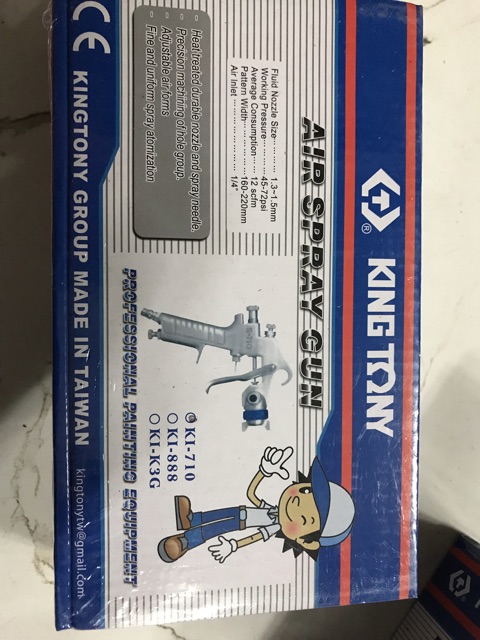 Súng phun sơn king-tony đẹp