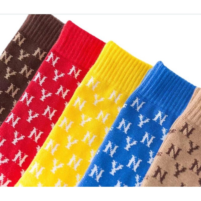 Vớ Tất YANKEES NY cổ cao Nam Nữ phong cách thể thao, trẻ trung, năng động.