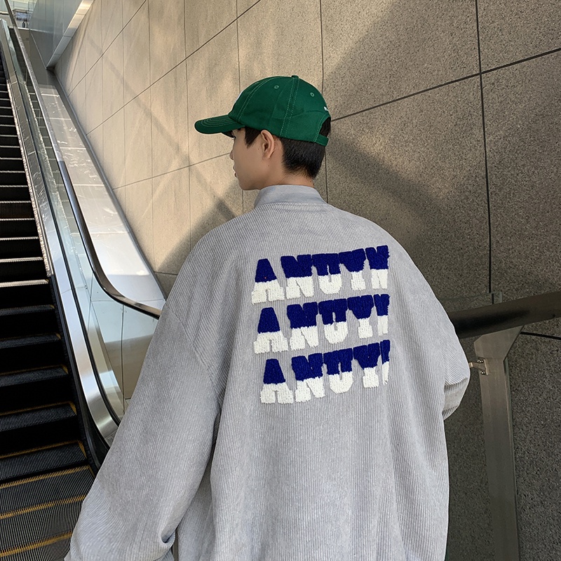 Áo bóng chày nam khoác ngoài oversize thời trang unisex hàn quốc 2021, áo bomber nam jacket form rộng du lịch đi học