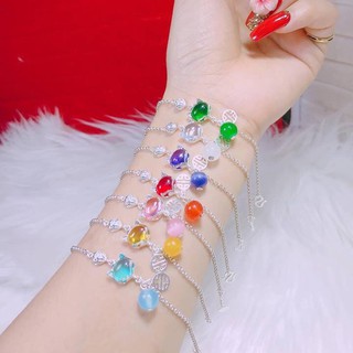 LẮC TAY NỮ BẠC TA - LẮC TAY HỒ LY ĐỦ MÀU THEO MỆNH [ GIÁ TỐT ]