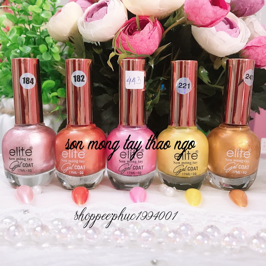 Sơn móng tay cao cấp Elite 17ml