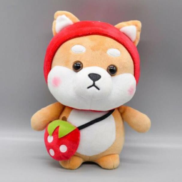 [FREESHIP - HÀNG LOẠI 1] Gấu bông gối ôm chú chó Shiba Cosplay đáng yêu nghộ nghĩnh