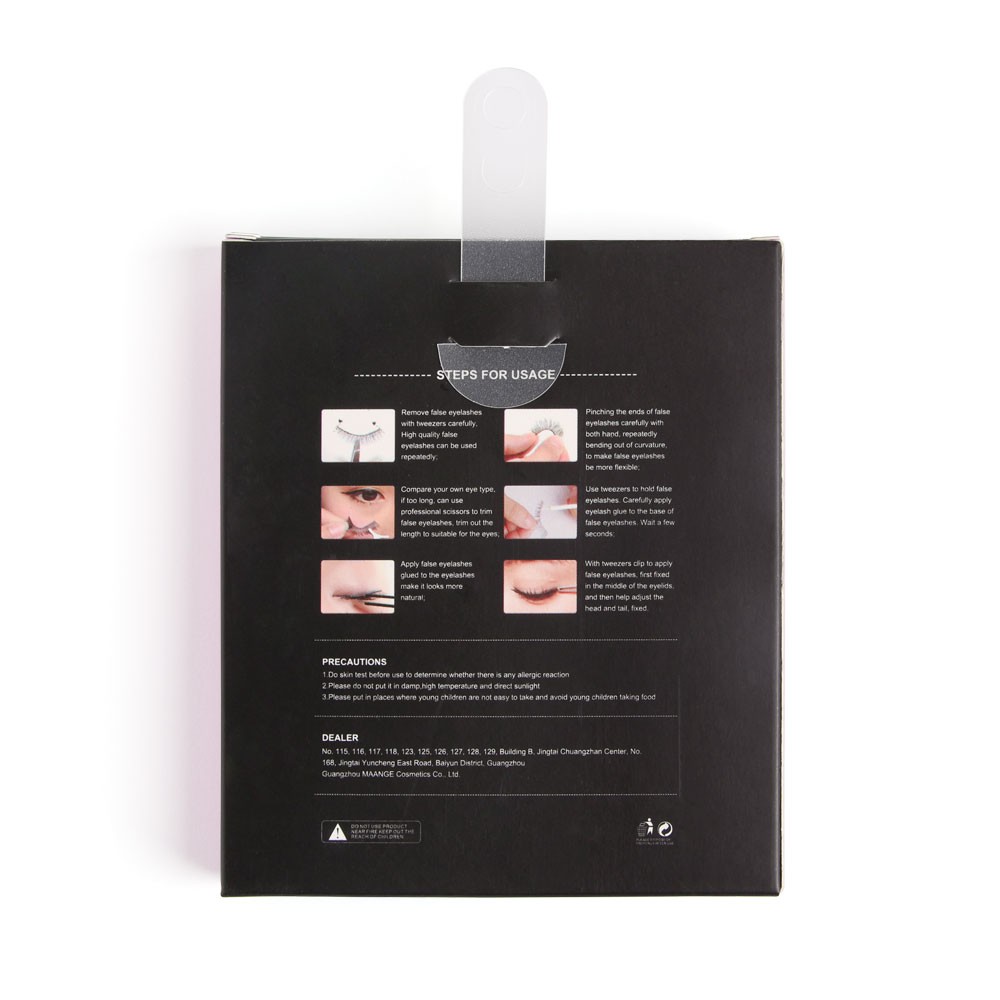 Set 3 cặp lông mi giả MAGEFY 3D tự nhiên dáng chữ thập siêu nhẹ và có độ cong sẵn