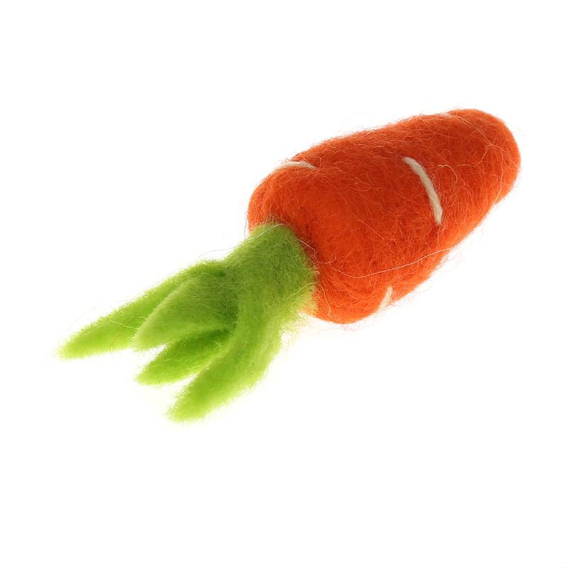 Cà rốt vải nỉ dùng làm đồ trang trí