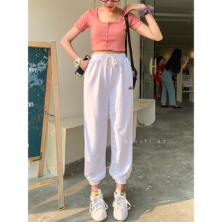QUẦN NỈ THÊU SPUN