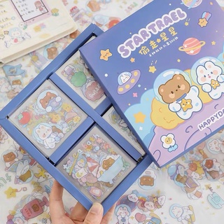 📖Set 100 tấm sticker dễ thương