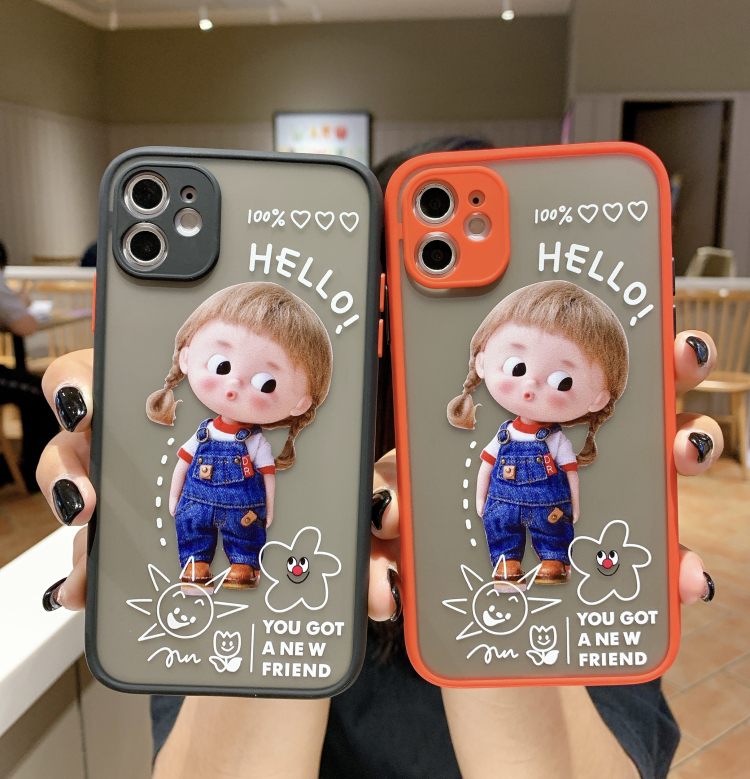 Iphone Xr X Xs Max Ốp Lưng Tpu Mềm Họa Tiết Cô Gái Dễ Thương Cho | BigBuy360 - bigbuy360.vn