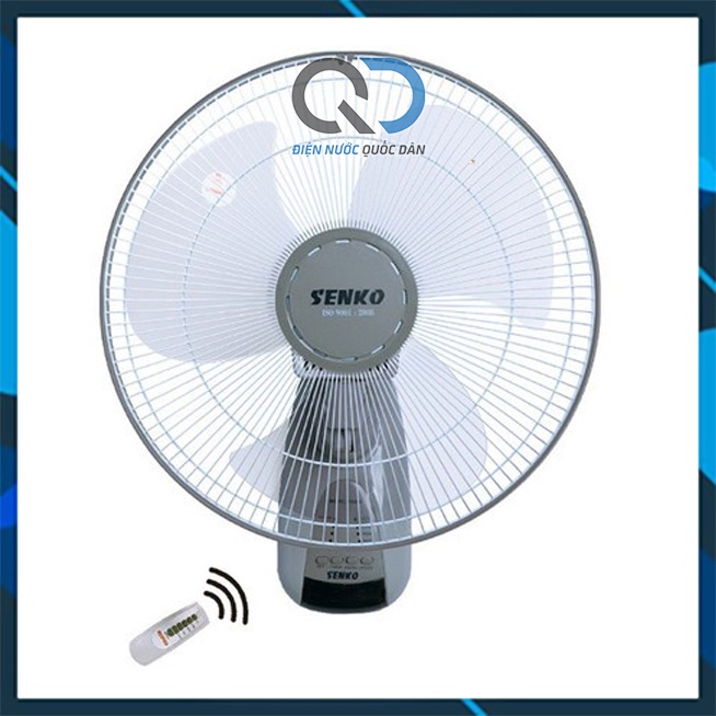 [Bảo hành chính hãng] Quạt treo tường có điều khiển từ xa Senko TR1628, Quạt siêu bền, chạy êm