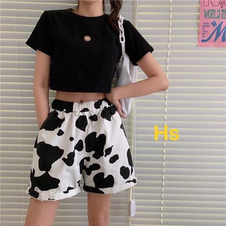 [ HÀNG HOT ] Quần đùi  bò sữa  8464