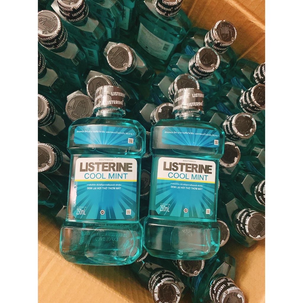 Nước súc miệng LISTERINE COOL MINT Thái Lan 250ml
