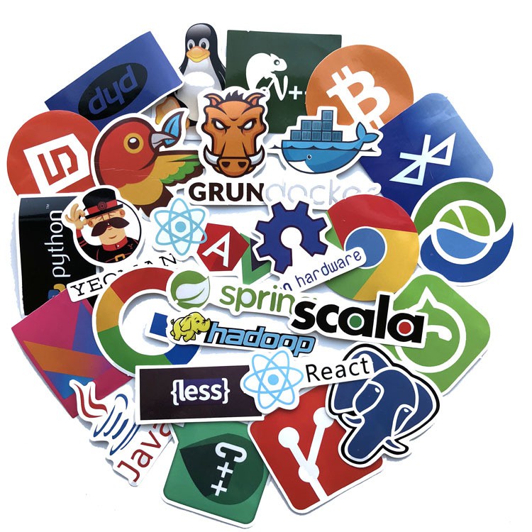 Bộ 50 Sticker Lập Trình