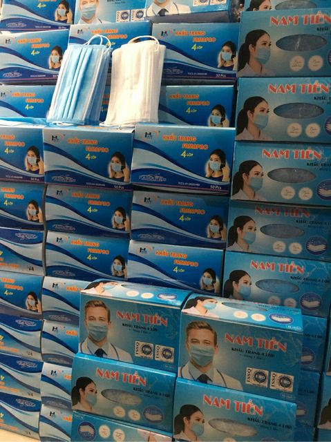 Khẩu trang y tế 4 lớp 💕 giá 1000đ/cái | BigBuy360 - bigbuy360.vn