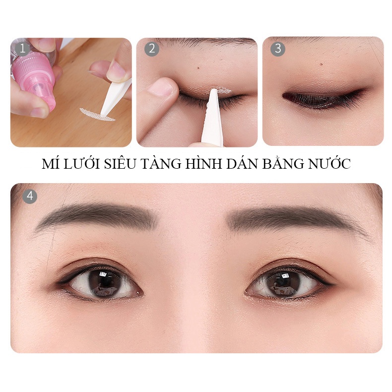 Kích mí ren lưới tàng hình, không cần keo