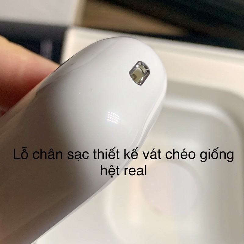 Tai nghe airpods 2 hổ vằn 1562m chip mới nhất - Full chức năng - Check setting - Pin 5h - Bảo hành đổi mới [TẶNG CASE]