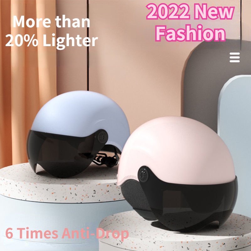 Mũ Bảo Hiểm Cứng Chống Nắng Thông Dụng Cho Nam Và Nữ Chạy Xe Máy Điện