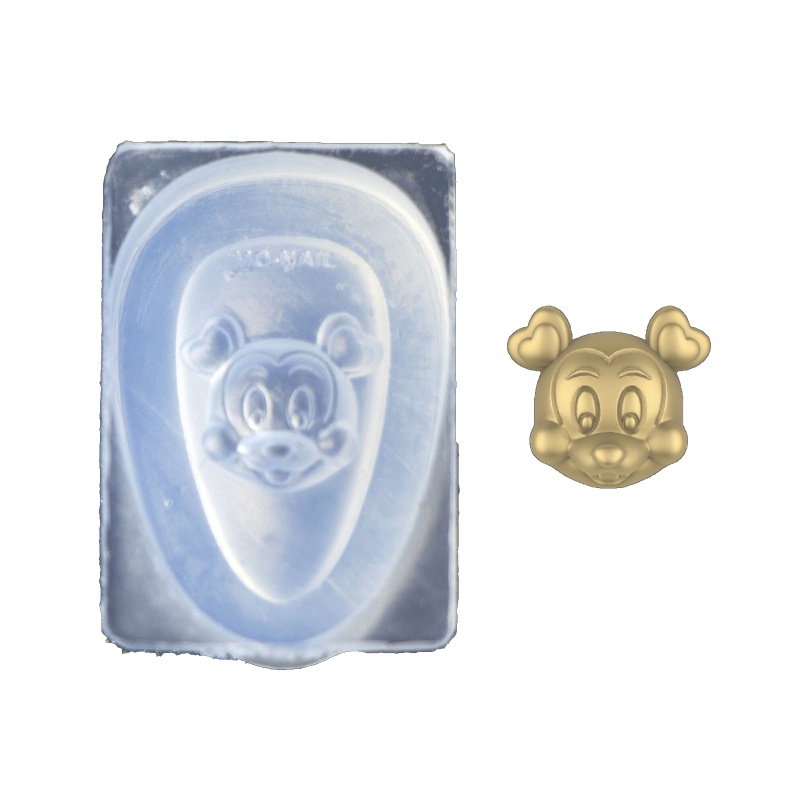 Khuôn Silicone Tạo Hình Làm Móng Tay 3D DIY