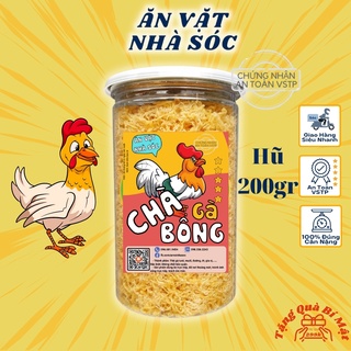 Chà Bông Gà 200Gr, Đồ Ăn Vặt Nhà Sóc Ngon Bổ Rẻ Sạch
