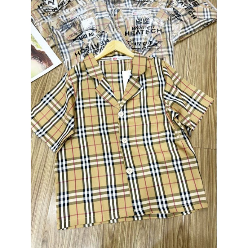 Sơ mi Bigsize vest kẻ 60-90kg