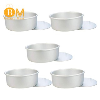 Set 5 khuôn tròn nướng bánh chống dính tiện lợi